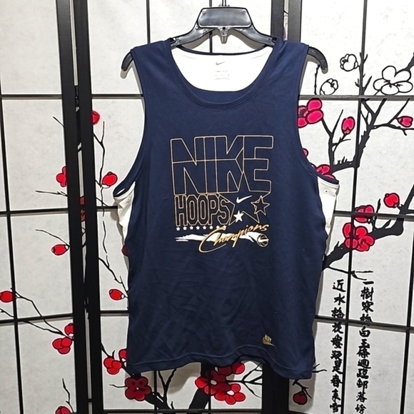 Nike Hoops Blue Tank Top‎ Size Medium - Picture 1 of 6